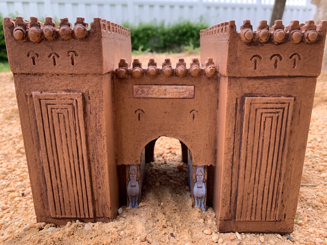 Nineveh City Gate Model - Click Image to Close